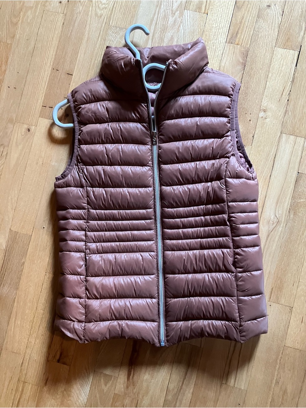 Point Zero Mauve Quilted Puffer Vest